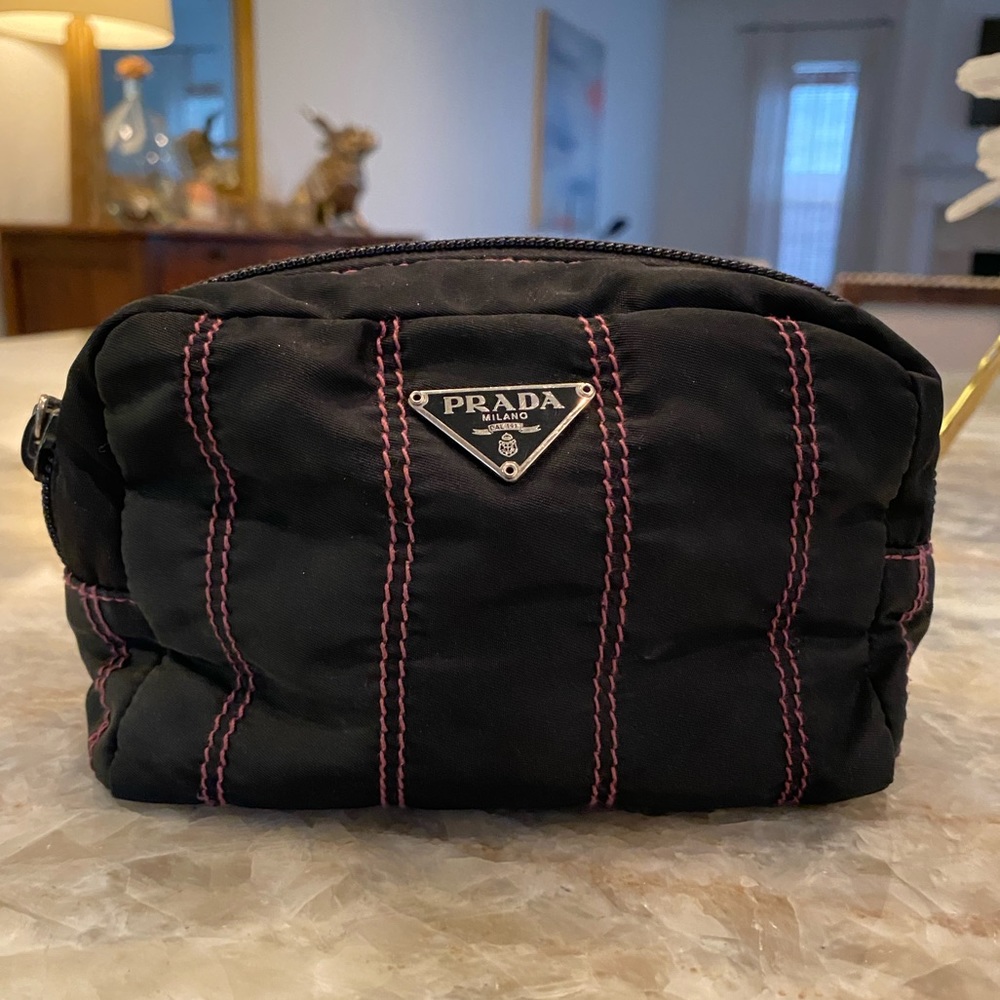 Prada Cosmetic Pouch / Make Up Bag